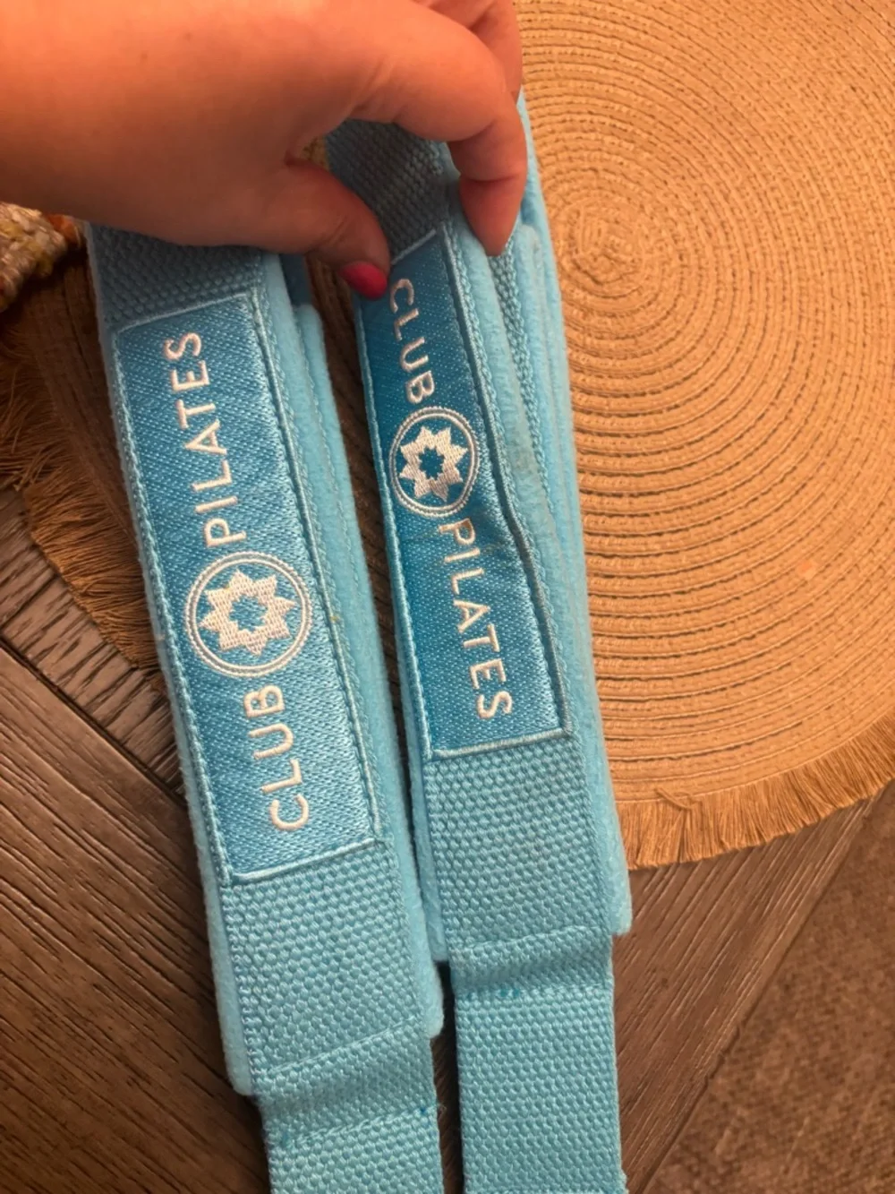 Club Pilates double loops strap for Pilates Reformer workout machine - Picture 2 of 4